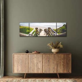 Obraz - Wejście na plażę (170x50 cm)
