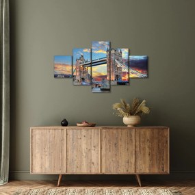 Obraz - Tower Bridge, Londyn, Anglia (125x70 cm)