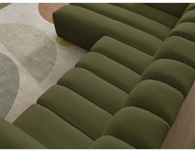 Zielony narożnik (lewostronny/z szezlongiem) Talia – Bobochic Paris