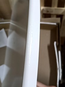 PROMOCJA Biały stół jadalniany LARSON 90X90 II. jakość