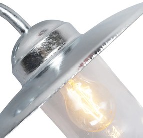 Zewnetrzna Inteligentna lampa ścienna zewnętrzna cynkowa IP44 z Wi-Fi A60 - Munich Rustykalny / Vintage Oswietlenie zewnetrzne