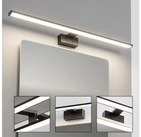 Brilagi - Oświetlenie łazienkowe do lustra VESTRA LED/15W/230V 80 cm IP44 czarne