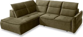 Narożnik MURILLO L z elektryczną regulacją siedziska Lewostronny w tkaninie VOGUE 10 WERSAL