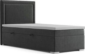 Pojedyncze łóżko boxspring 90x200 32 kolory G1-K17