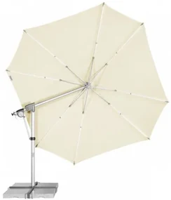 Konstrukcja PROTECT 400P + poszycie - parasol ogrodowy z drążkiem bocznym : Substancja Desen - T820