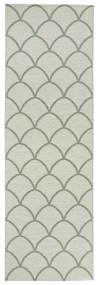 Zielony chodnik odpowiedni na zewnątrz 70x225 cm Kotte Army Sage – Pappelina