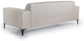 Beżowa sofa Scandic Diva, 216 cm