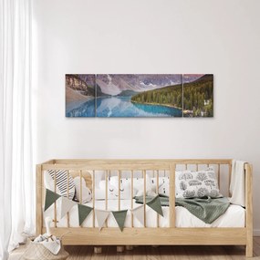 Obraz - Górski krajobraz Kanady (170x50 cm)