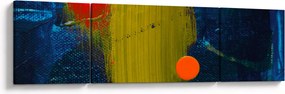 Kolorowy obraz (170x50 cm)