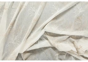 Beżowa firanka 140x260 cm Cybele – Mendola Fabrics