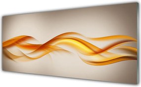 Panel Szklany do Kuchni Dynamika Morskiej Abstrakcji