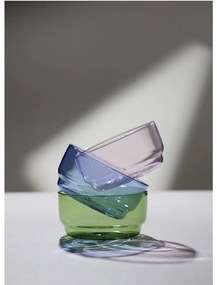 Różowe szklane miski zestaw 2 szt. 500 ml Torino – Lyngby Glas