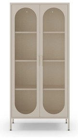Kremowa szafka 80x170 cm Diora – Marckeric