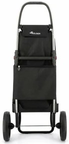 Torba na zakupy Rolser I-Max Tweed 2 Logic RSG nakółkach, czarna