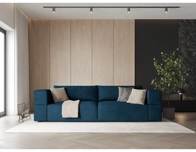 Niebieska sofa 248 cm Esther – Milo Casa