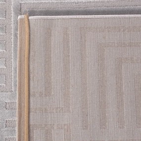 Dywan 3D nowoczesny Sahara Ornament szary 200 cm x 290 cm