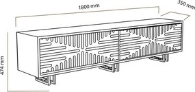 Stolik pod telewizor Askak White