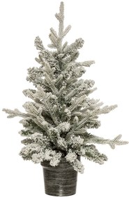 Sztuczna choinka pokryta śniegiem, 70 cm
