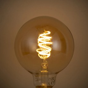Zestaw 5 Inteligentne ściemnialne żarówki LED E27 G95 Bursztynowe 4,9W 320lm 2500K