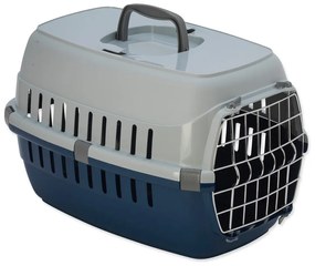 Niebiesko-szary transporter dla czworonoga 32x48,5 cm Dog Fantasy Carrier – Plaček Pet Products