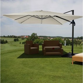 Parasol świetlny MCW-A96 III,  kremowo-szary ze stojakiem