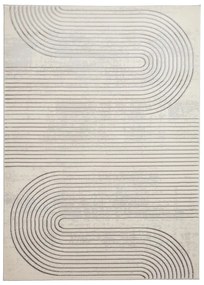 Jasnoszaro-kremowy dywan 80x150 cm Apollo – Think Rugs