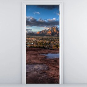 Fototapeta na drzwi - Góry (95x205cm)