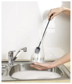 Silikonowa szczotka do mycia naczyń Wenko Brush, 38 cm