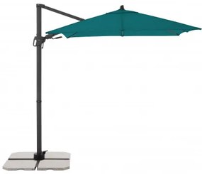 DERBY DX 210 x 210 cm - parasol ogrodowy z boczną nóżką : Substancja Desen - 848