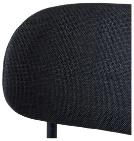 Ciemnoszare krzesło Fowler – Unique Furniture