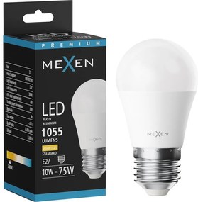 Mexen Nova żarówka LED E27, G45, 10W, Ciepła - 3000K, 1055 lm - L101-E27-1030-01