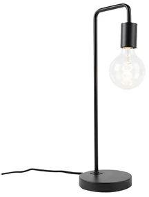 Nowoczesna czarna lampa stołowa - Facil Nowoczesny Oswietlenie wewnetrzne