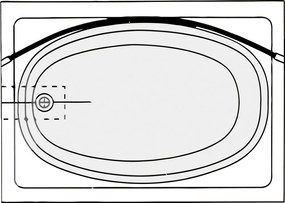 Teleskopowy drążek do zasłony prysznicowej, Ø 2,5 cm, 110-200 cm, WENKO