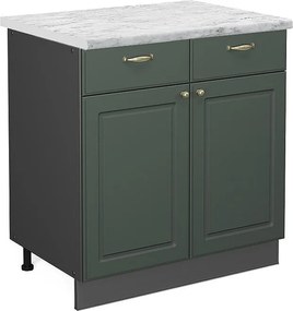 Szafka dolna do kuchni green gold country 80x60x82 fame-line