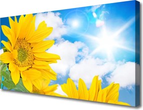 Duży obraz na płótnie Kwiatowy Ornament Ścienny