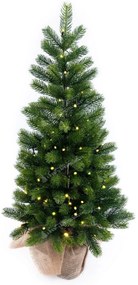 Choinka sztuczna 100% PE Mini Świerk 60cm LED30