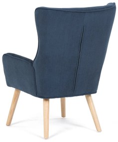 Fotel na uszach BLUE2, niebieski