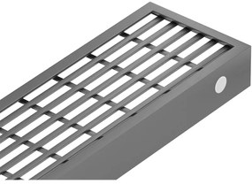 Mexen Flat M33 maskownica do odpływu liniowego 70 cm, gun gray szczotkowany - 1E33070