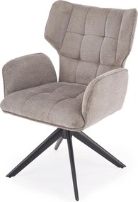 Obrotowe krzesło do jadalni z podłokietnikami K601 Halmar