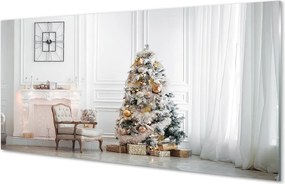 Szklany Panel Tradycyjne Dekoracje Choinkowe