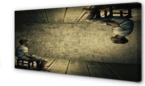 Obraz na płótnie Lustrzane Odbicie Rzeczywistości