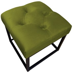 Pufa CHESTERFIELD LOFT ławka podnóżek metal BL75