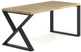 Drewniane nowoczesne biurko 160 x 80 - Xago
