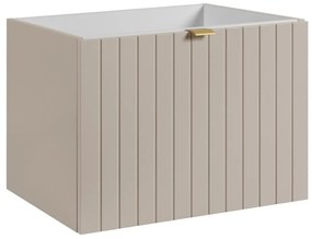 Szafka pod umywalkę HARMO 60 cm kaszmir półmat KROFAM