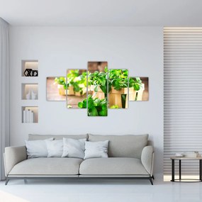 Obraz świeżej mięty (125x70 cm)