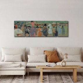 Obraz - Jean-Louis Forain, The Races at Longchamp, reprodukcje (170x50 cm)