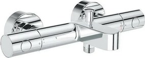 Termostatyczna bateria wannowo-prysznicowa GROHE Quickfix Precision w kolorze chromu - Montaż na ścianie