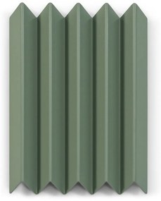 Zielonoszary metalowy wieszak ścienny Sensu – Spinder Design