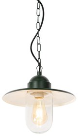 Zewnetrzna Nowoczesna lampa wisząca zewnętrzna ciemnozielona IP44 - Kansas Nowoczesny Oswietlenie zewnetrzne