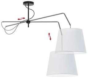 Lampa wisząca z regulacją góra-dół EX239-Oviedex Gorbi 3X